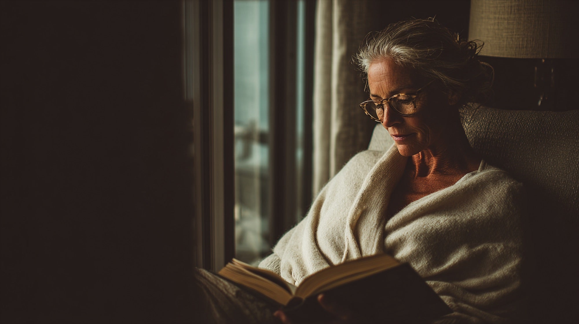 Woman enjoying a steady morning